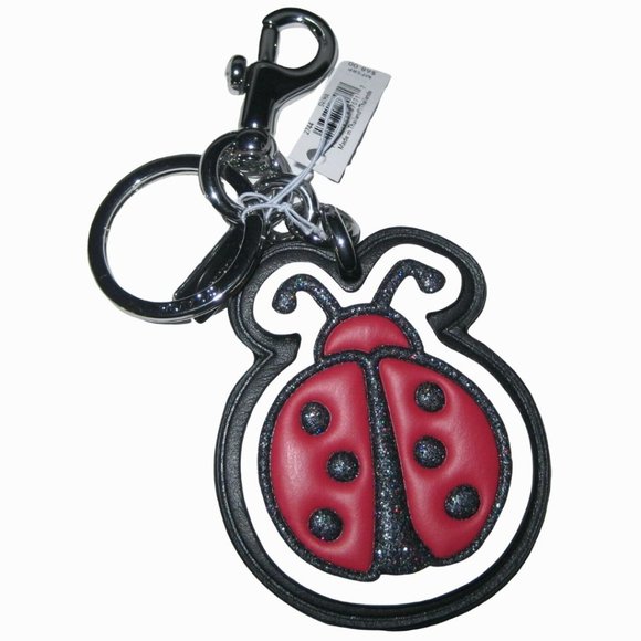 COACH 2 PIECE SET Ladybug Micro Rowan & Bag Charm - Picture 16 of 16
